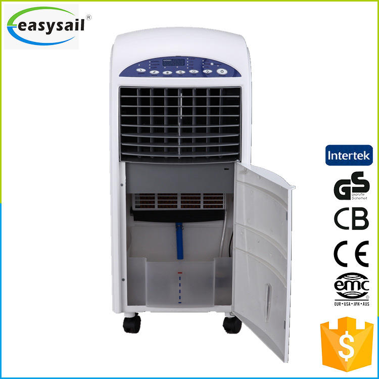 Portable Evaporative Air Cooler Fan 3-Speed na may Remote Control