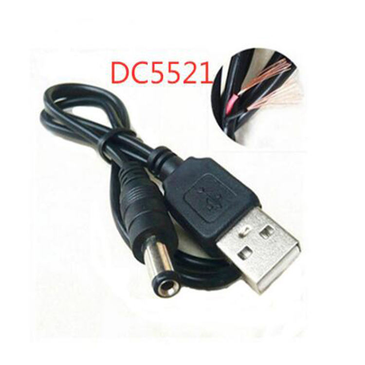 फैक्टरी फास्ट डिलीवरी 5525 12V USB पावर केबल से DC केबल