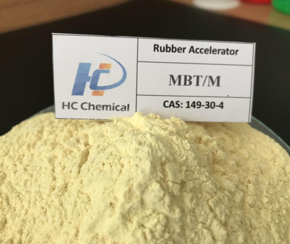 उच्च शुद्धता रबर एक्सेलेरेटर MBT/M CAS:149-30-4 टायर निर्माण के लिए