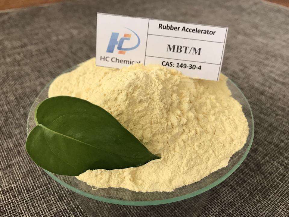उच्च शुद्धता रबर एक्सेलेरेटर MBT/M CAS:149-30-4 टायर निर्माण के लिए
