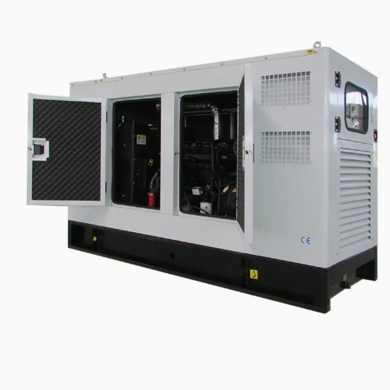 हाई परफॉर्मेंस वाटर कूल्ड साइलेंट डीजल जनरेटर सेट 400V/220V 50Hz