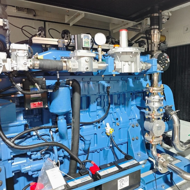 400kW 500kVA प्राकृतिक गैस जनरेटर | LPG CNG LNG मीथेन कंटेनर ओपन टाइप