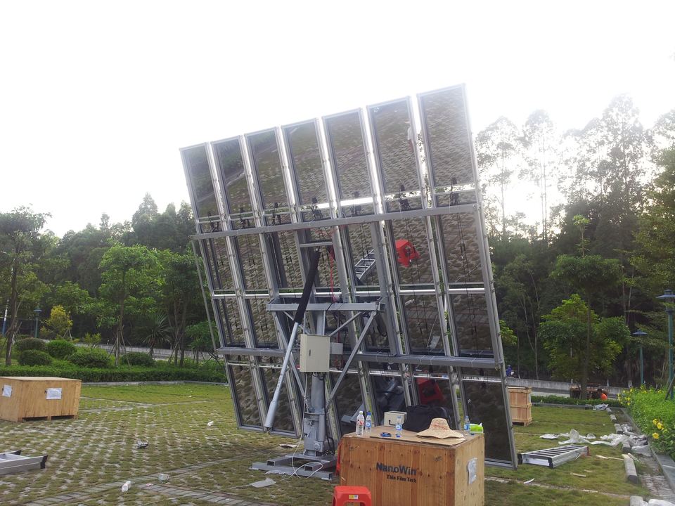3000W सोलर ट्रैकर ग्राउंड और रूफ माउंटिंग सिस्टम किट