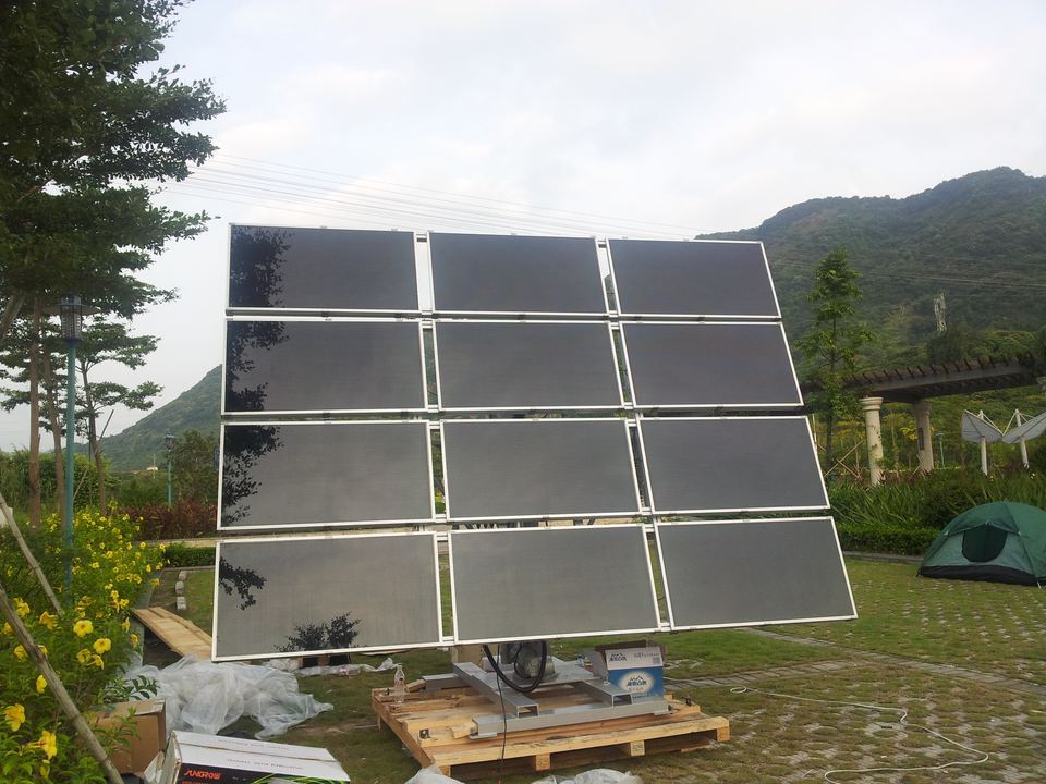 3000W सोलर ट्रैकर ग्राउंड और रूफ माउंटिंग सिस्टम किट