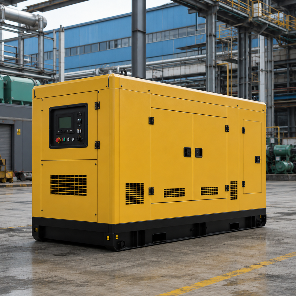 30kVA-50kVA ऑटो स्टार्ट सुपर साइलेंट डीज़ल जनरेटर सेट