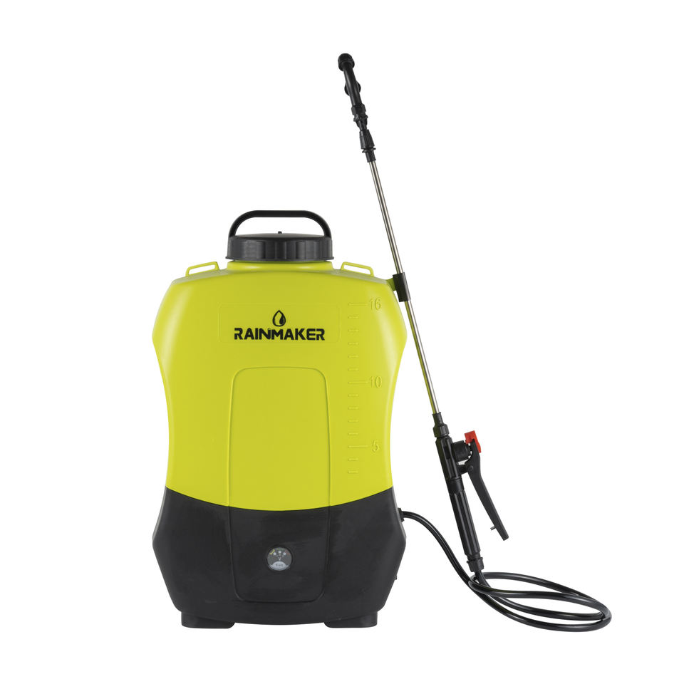 16L Knapsack Electric Battery Sprayer - PP/PE Agricultural Sprayer with Stainless Steel Lance