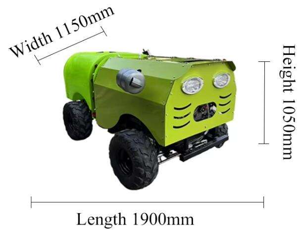 Crawler Remote Control Agricultural Sprayer for Farmland & Orchards