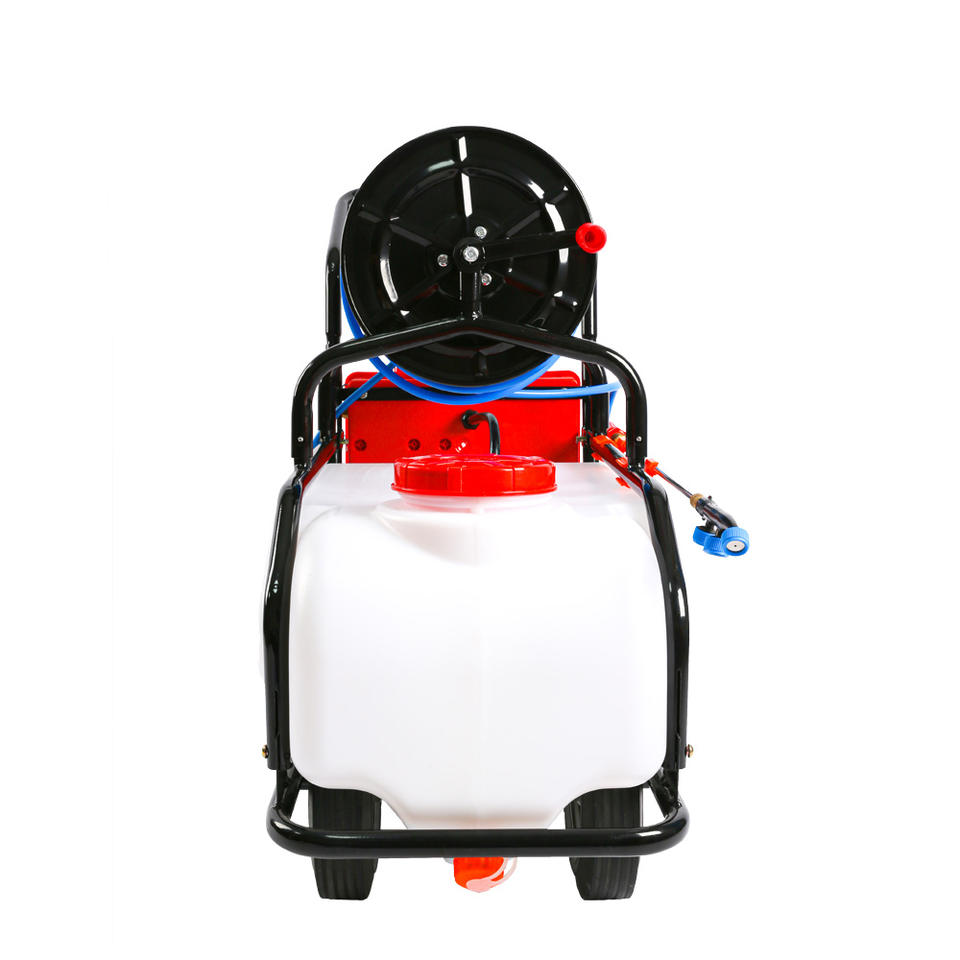 60L Battery Powered Sprayer with Wheels – Portable Electric Farm Sprayer
