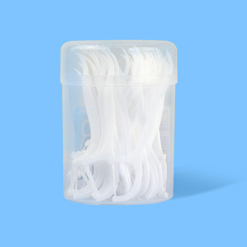 Custom Dental Floss Picks with Long PE Yarn & Easy Reach Box | Promotional Oral Hygiene Toothpicks