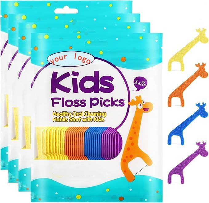 CE Approved Kids Dental Floss Picks | Custom Eco-Friendly Manufacturer