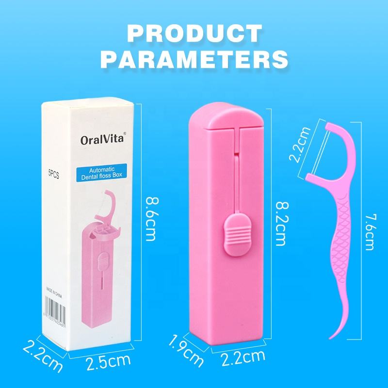 Waxed Dental Floss Picks for Braces - Gentle on Gums, Customizable