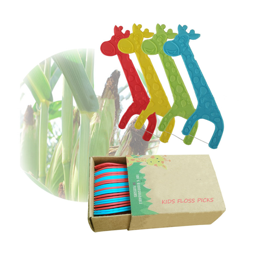 CE Approved Kids Dental Floss Picks | Custom Eco-Friendly Manufacturer