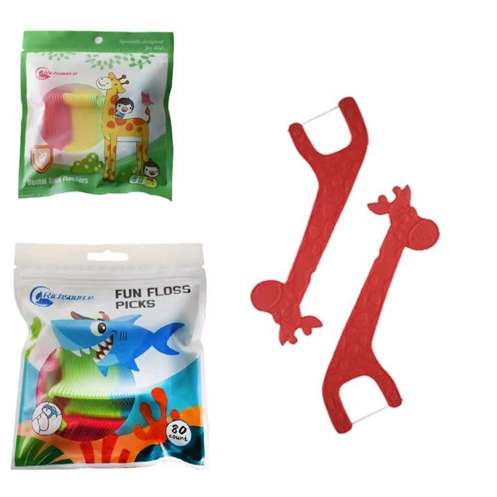 CE Approved Kids Dental Floss Picks | Custom Eco-Friendly Manufacturer