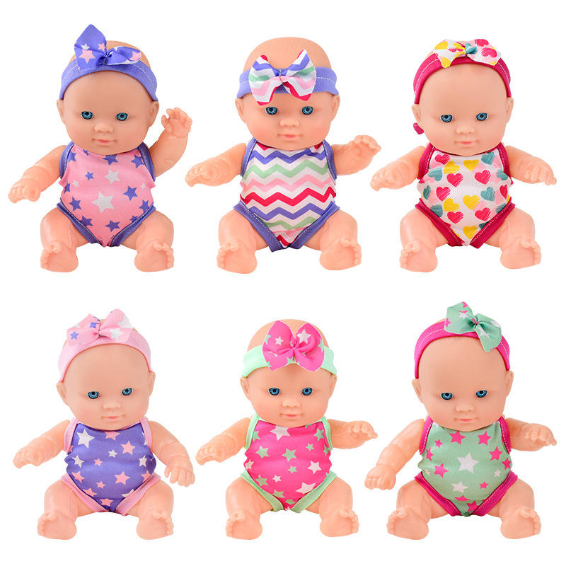 Lifelike Silicone Reborn Toddler Doll - Soft & Cute Newborn Baby Toy for Kids, Perfect Gift