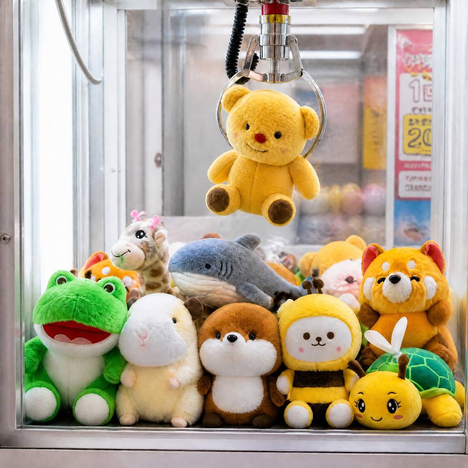 Custom Plush Dolls for Claw Machines – 10/20/25cm Wholesale