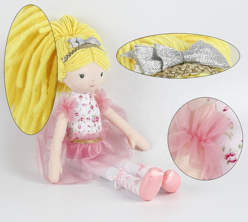 Custom Handmade Plush Fairy Doll | Soft Stuffed Toy for Kids & Gifts