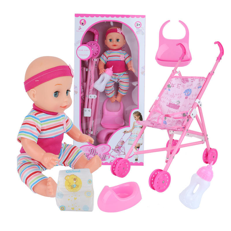 14-Inch Vinyl Fashion Doll with 3D Eyes – Wholesale Toy for Play & Display