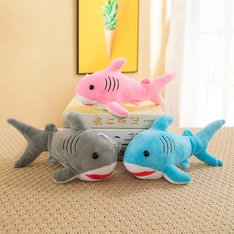7-Inch Plush Shark Toy - Exclusive Design for Claw Machines & International Venues