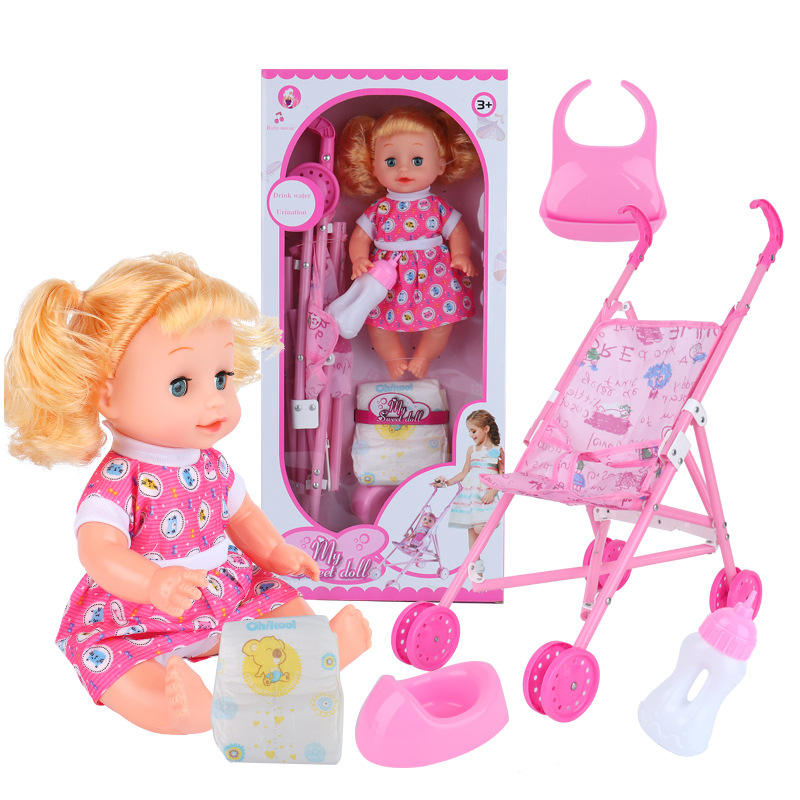 14-Inch Vinyl Fashion Doll with 3D Eyes – Wholesale Toy for Play & Display