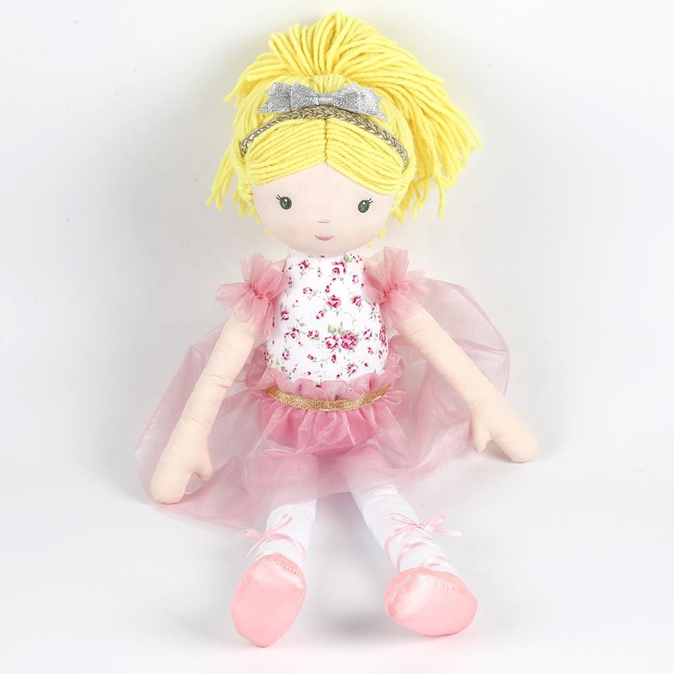 Custom Handmade Plush Fairy Doll | Soft Stuffed Toy for Kids & Gifts