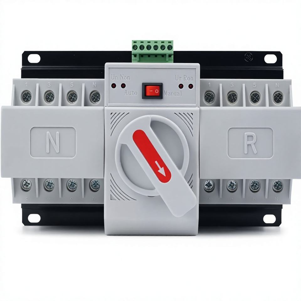 Dual Power Automatic Transfer Switch 2P/3P/4P Mini Household 220V/380V