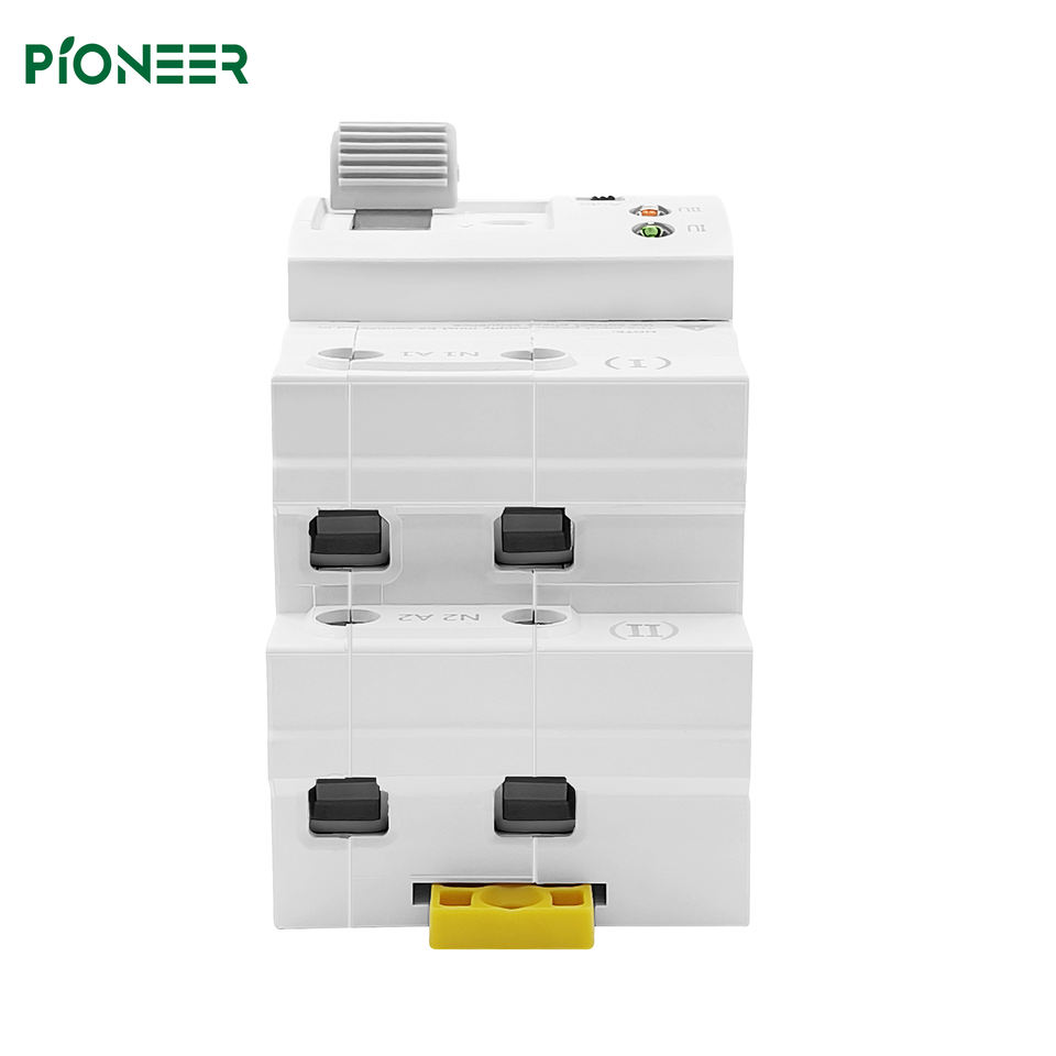 63A 2P Dual-Power Automatic Transfer Switch - DIN Rail, 230V AC, Single Phase