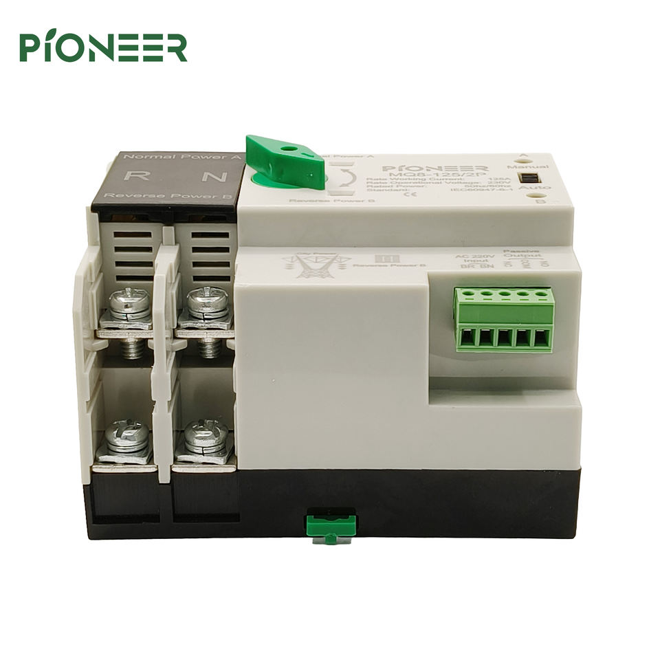 ATS 100A 2P Dual Power Automatic Transfer Switch PC Type Solar Accessory