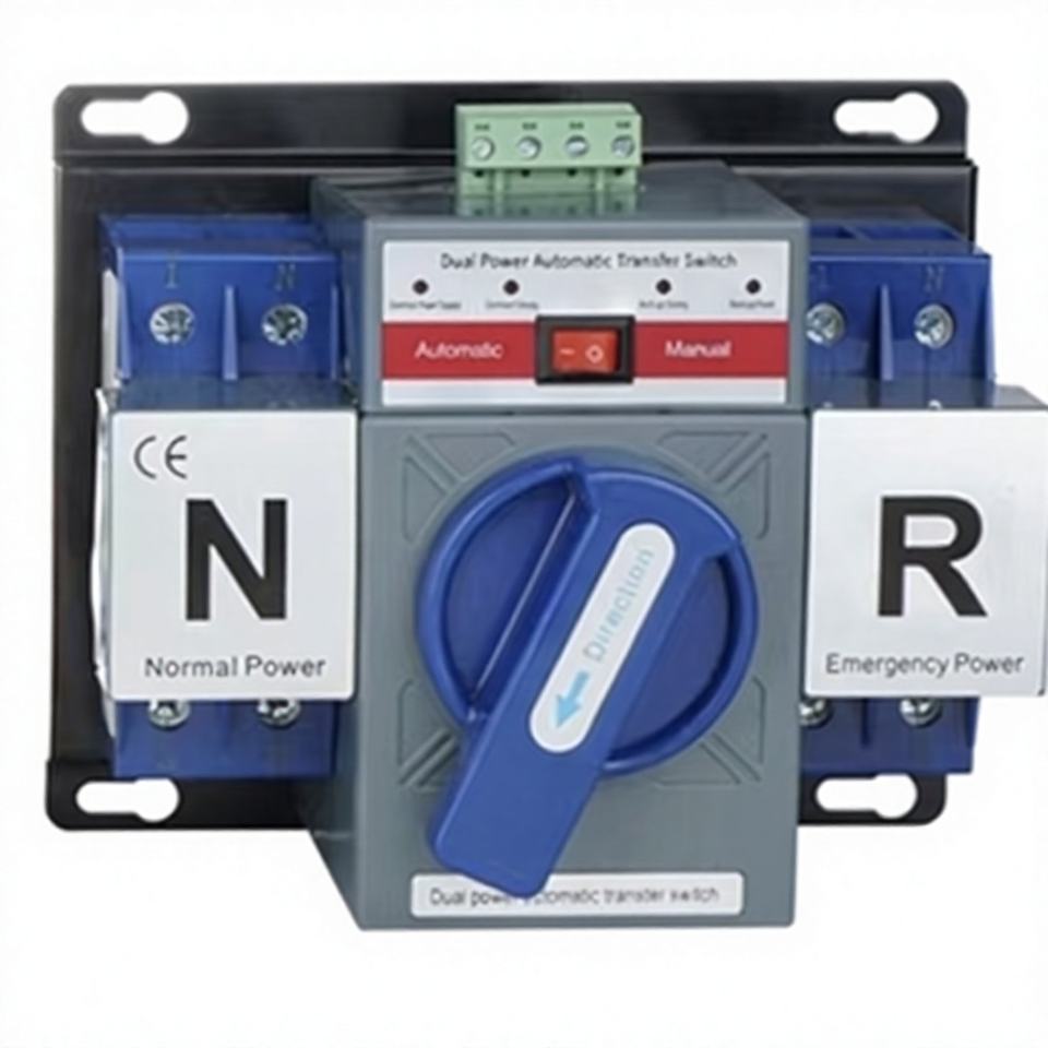 Dual Power Automatic Transfer Switch 2P 63A 230V Solar Grid Switch