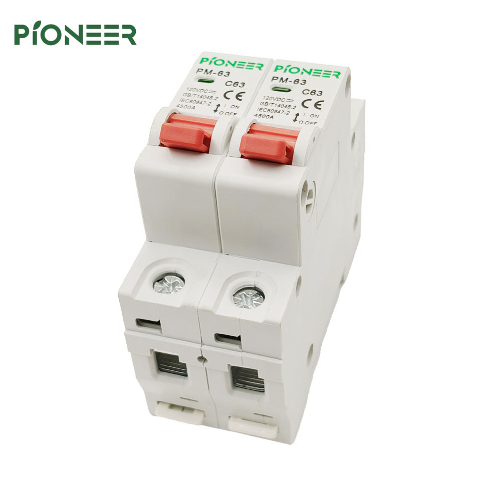 230V Manual Transfer Switch 63A-125A Interlock Dual Power DIN Rail PC Type