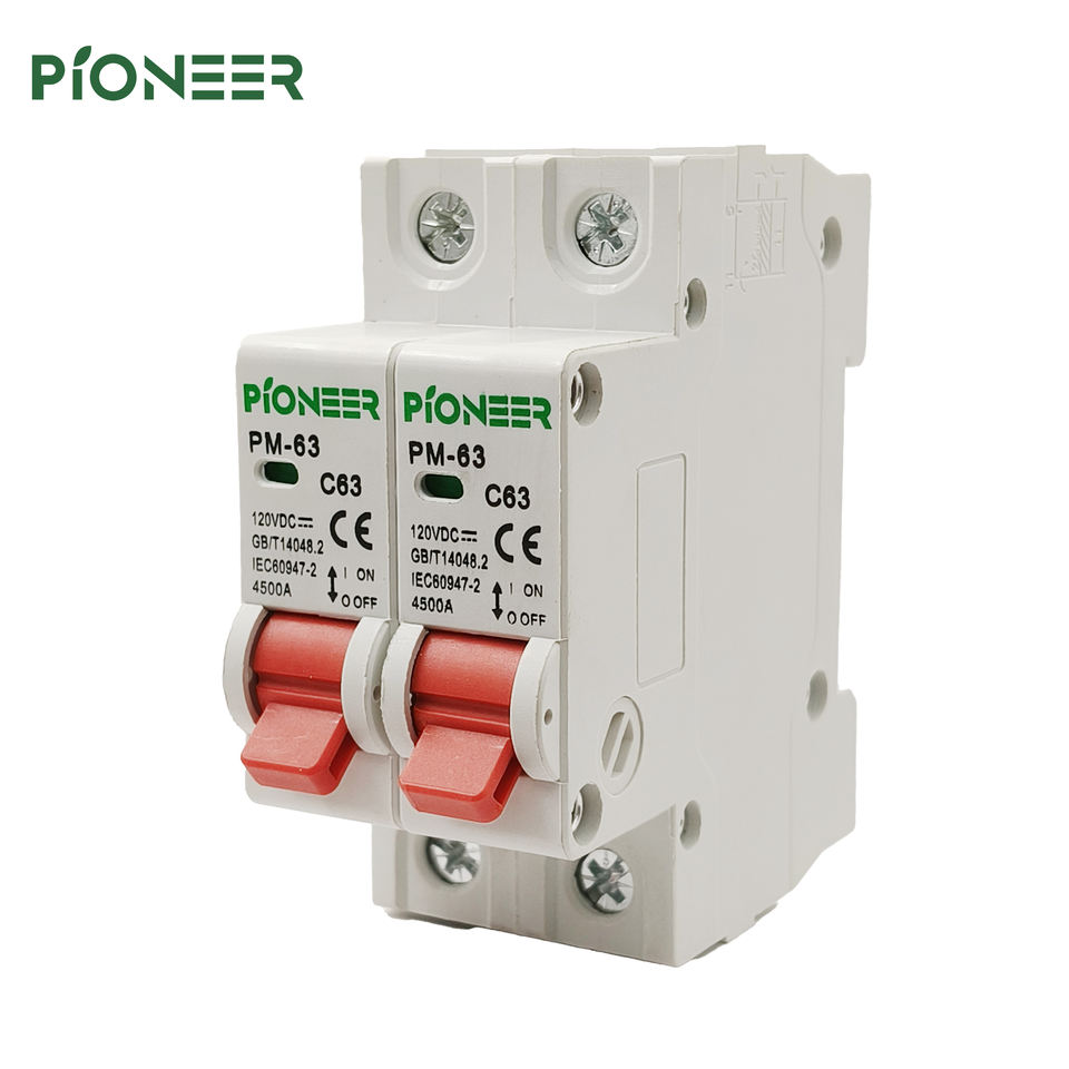 230V Manual Transfer Switch 63A-125A Interlock Dual Power DIN Rail PC Type