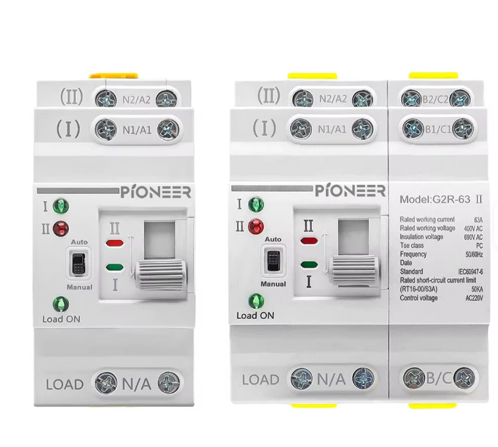 Dual Power ATS Transfer Switch 63A 4P Automatic for Genset Generator 380V