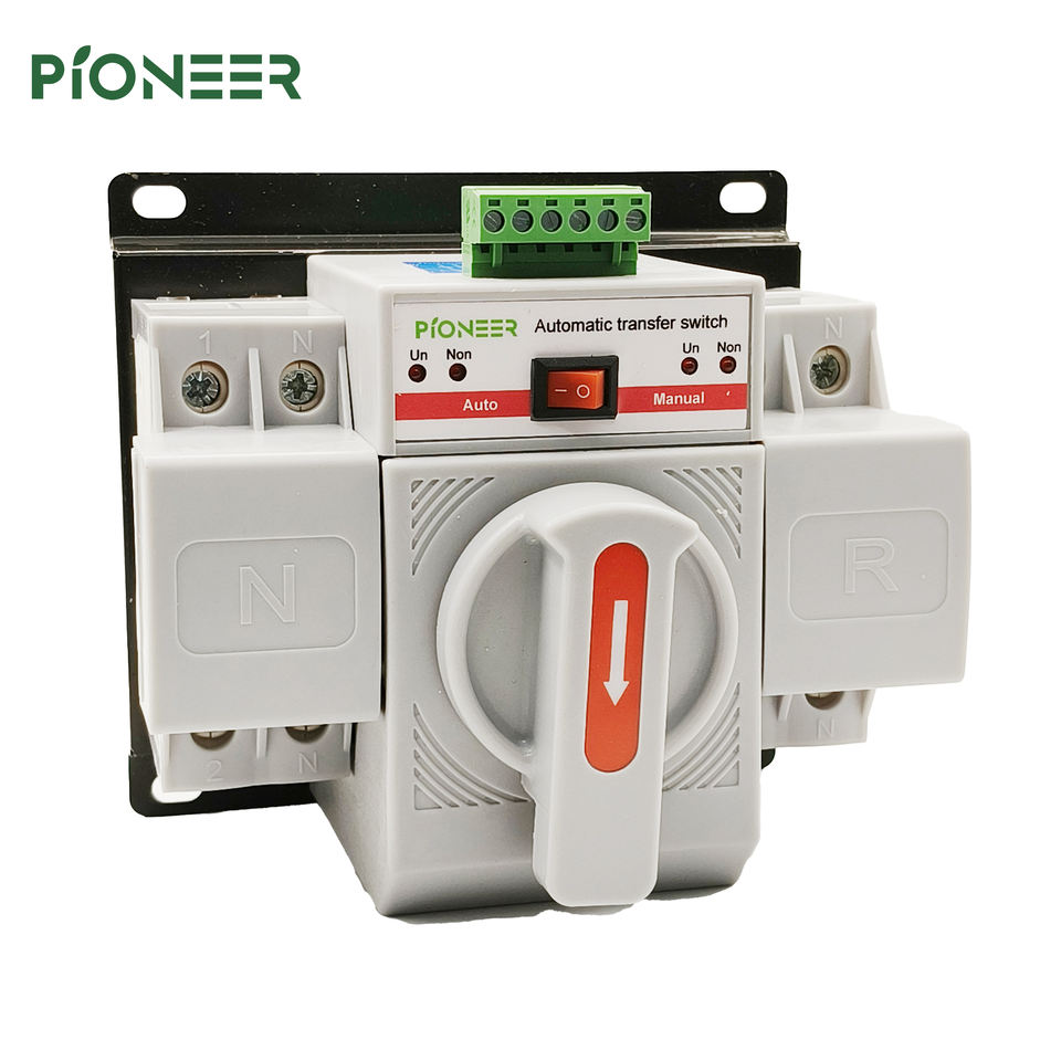 家用双电源2P 63A自动转换开关-DIN Rail ATS