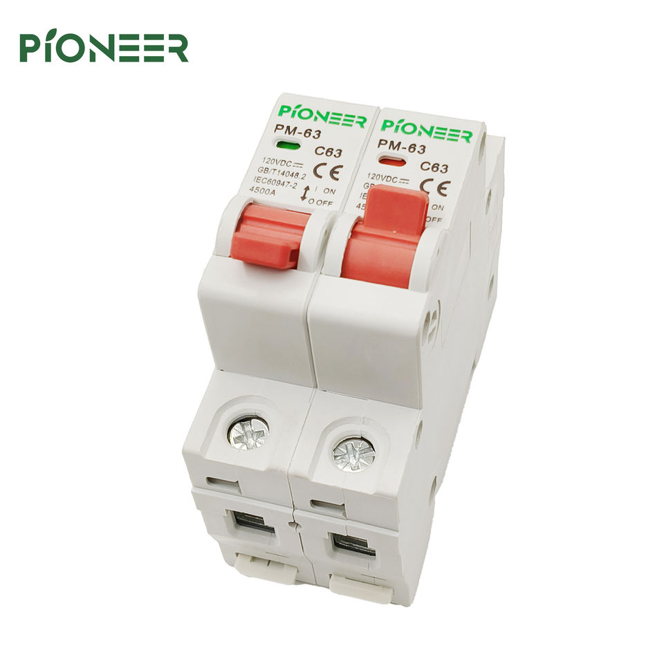 230V Manual Transfer Switch 63A-125A Interlock Dual Power DIN Rail PC Type