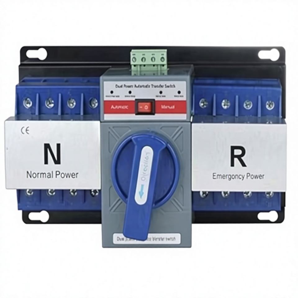 Dual Power Automatic Transfer Switch 2P 63A 230V Solar Grid Switch