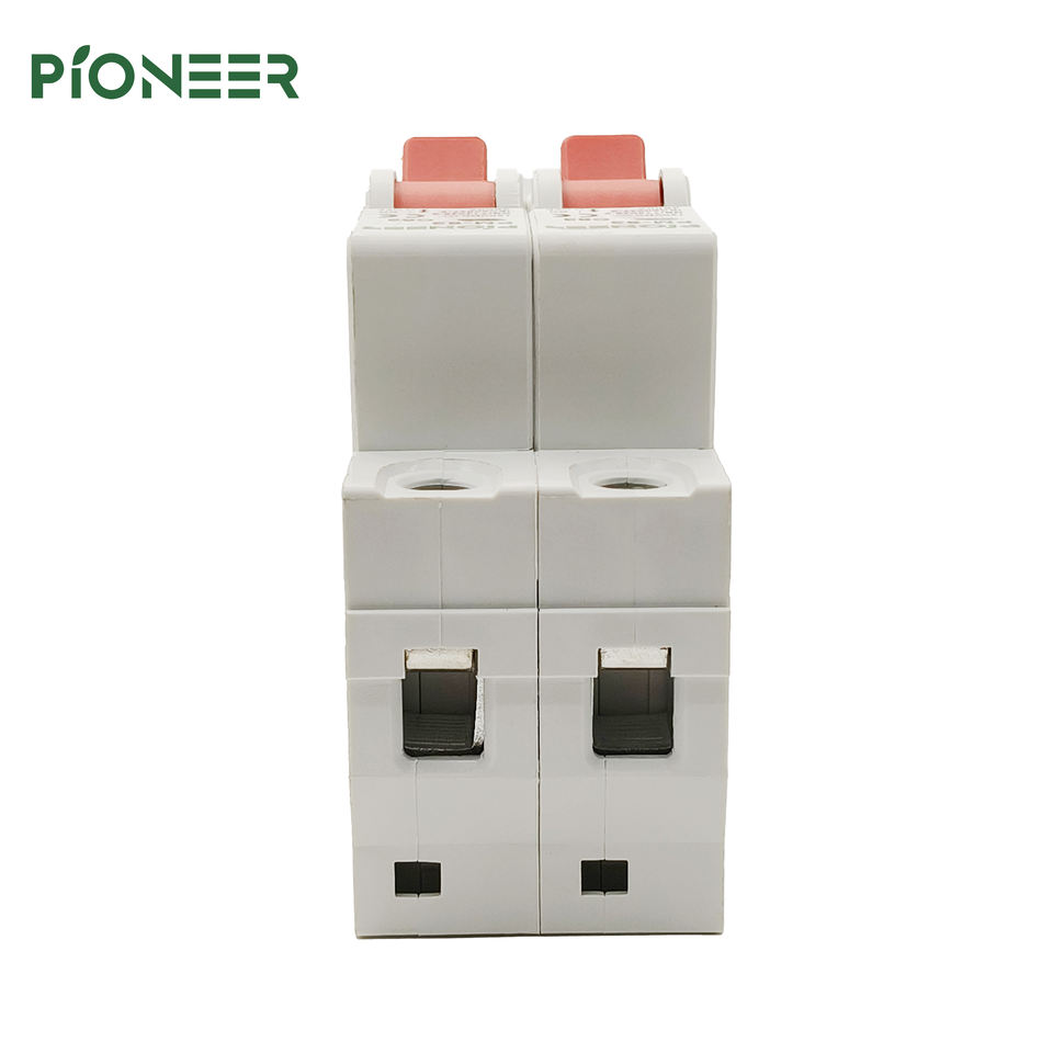 230V Manual Transfer Switch 63A-125A Interlock Dual Power DIN Rail PC Type