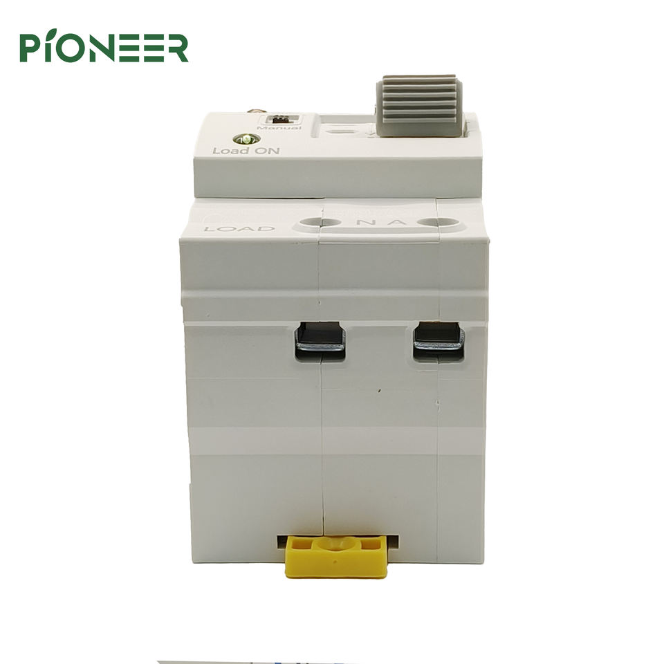 2-Pole 63A DIN Rail Dual Power Automatic Transfer Switch for Solar Systems