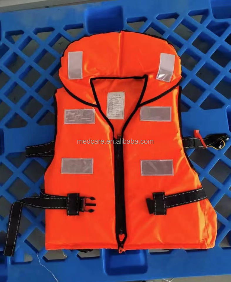 MT-LJ01 150N Buoyancy Life Jacket Vest | Oxford Fabric, SOLAS Reflective, Personal Rescue