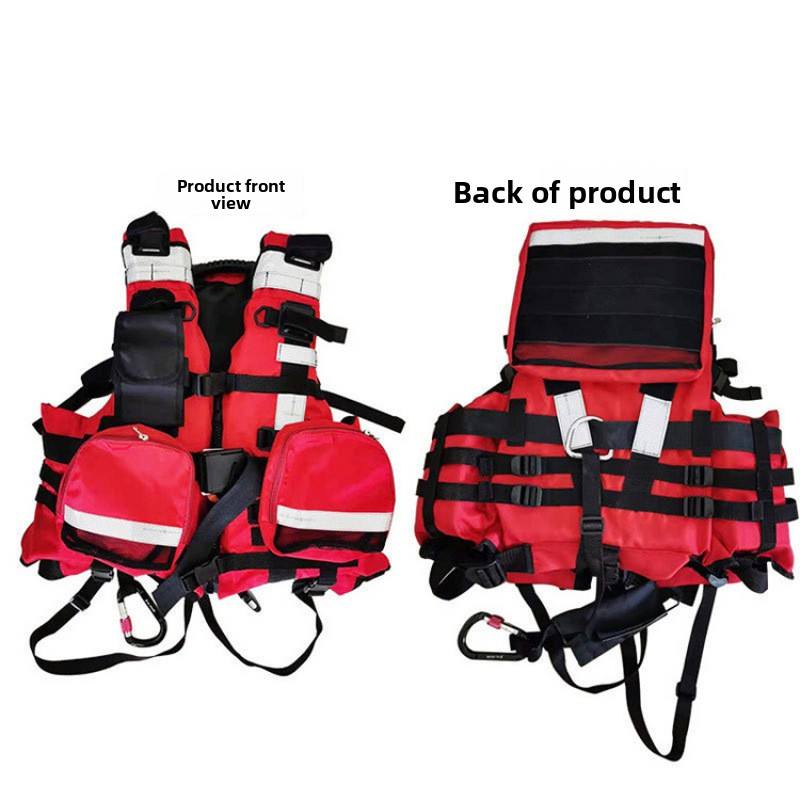 Professional Swiftwater Rescue Life Vest | Flood Emergency & Rafting