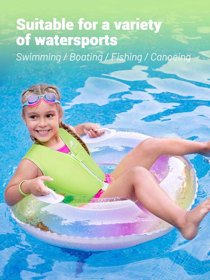 Premium Neoprene Kids Life Vest | Waterproof Baby Float Life Jacket for Swimming