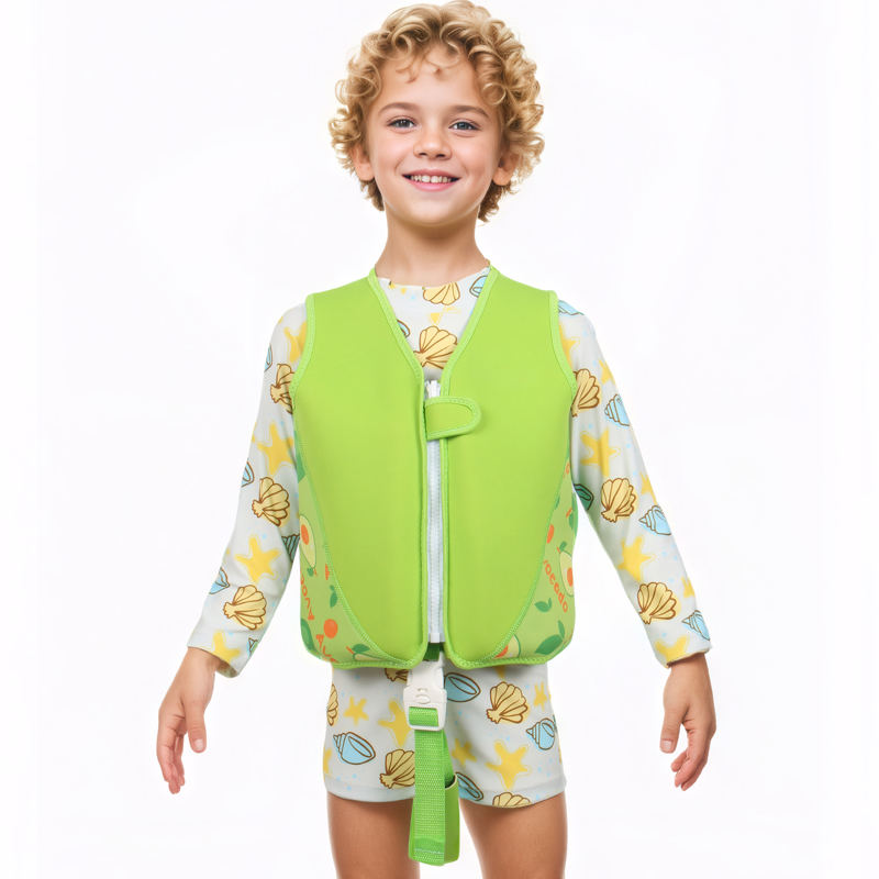Premium Neoprene Kids Life Vest | Waterproof Baby Float Life Jacket for Swimming