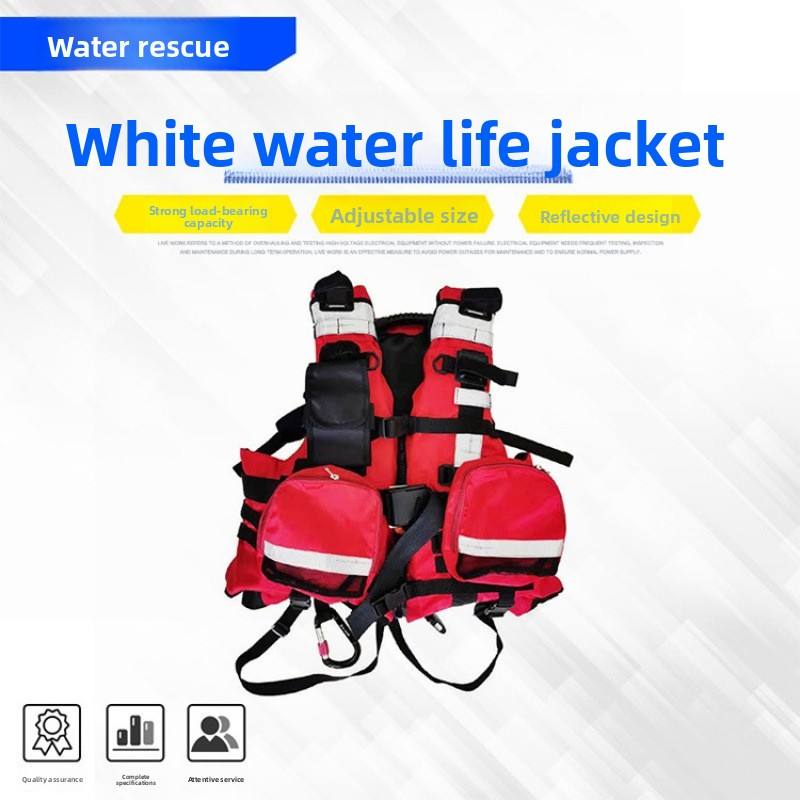 Professional Swiftwater Rescue Life Vest | Flood Emergency & Rafting