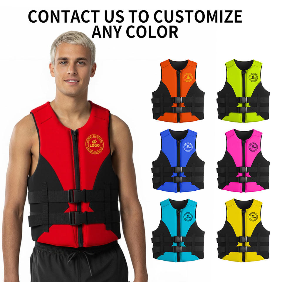 Neoprene Adult Life Jacket | Custom PFD Buoyancy Aid for Water Sports