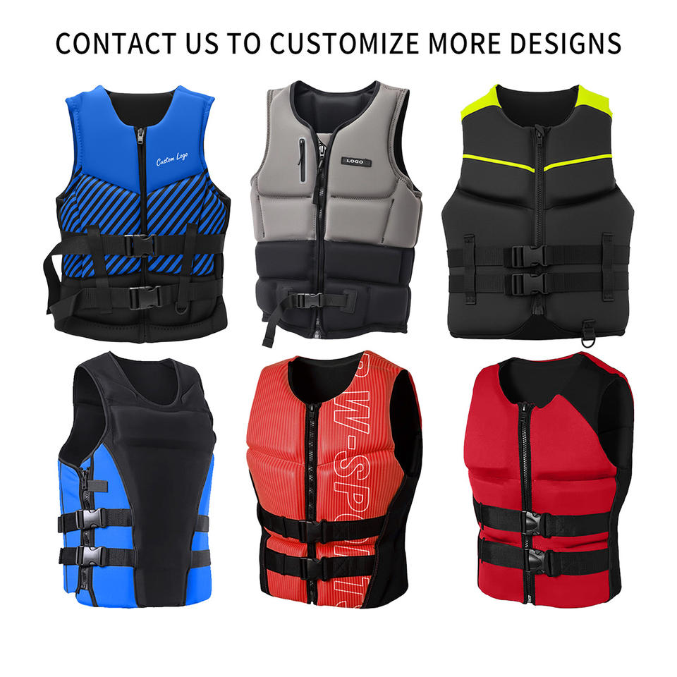 Neoprene Adult Life Jacket | Custom PFD Buoyancy Aid for Water Sports