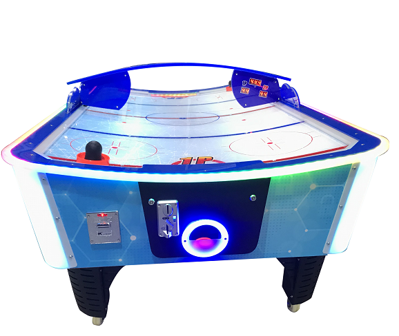 Coin-Operated Arcade Air Hockey Game Machine | Metal Construction | 1-Year Warranty