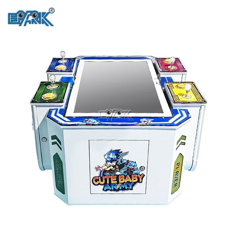 4-Player Coin-Operated Crazy Snake Arcade Game Machine for Amusement Parks