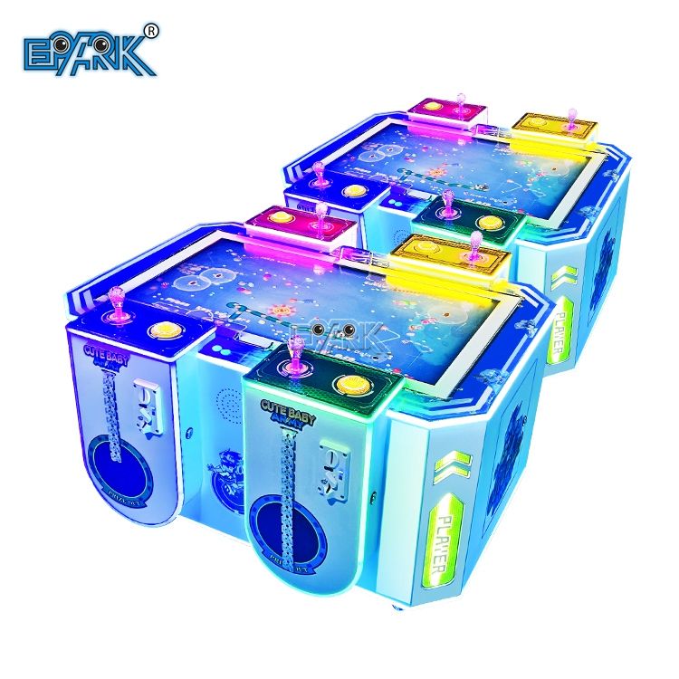 4-Player Coin-Operated Crazy Snake Arcade Game Machine for Amusement Parks