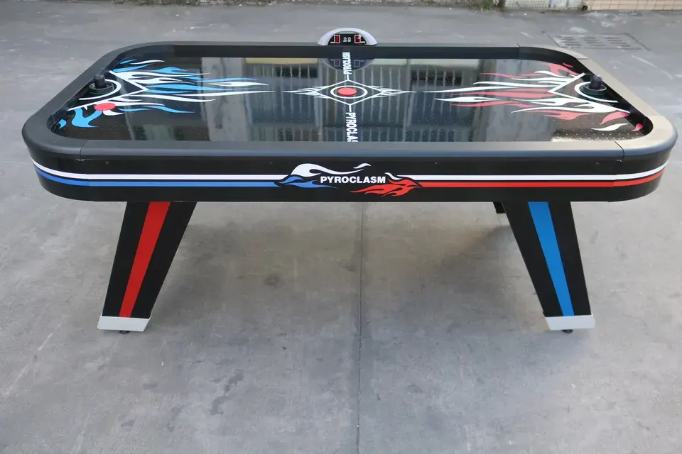 6 ft Commercial Air Hockey Table with Electronic Scorer | Factory Wholesale