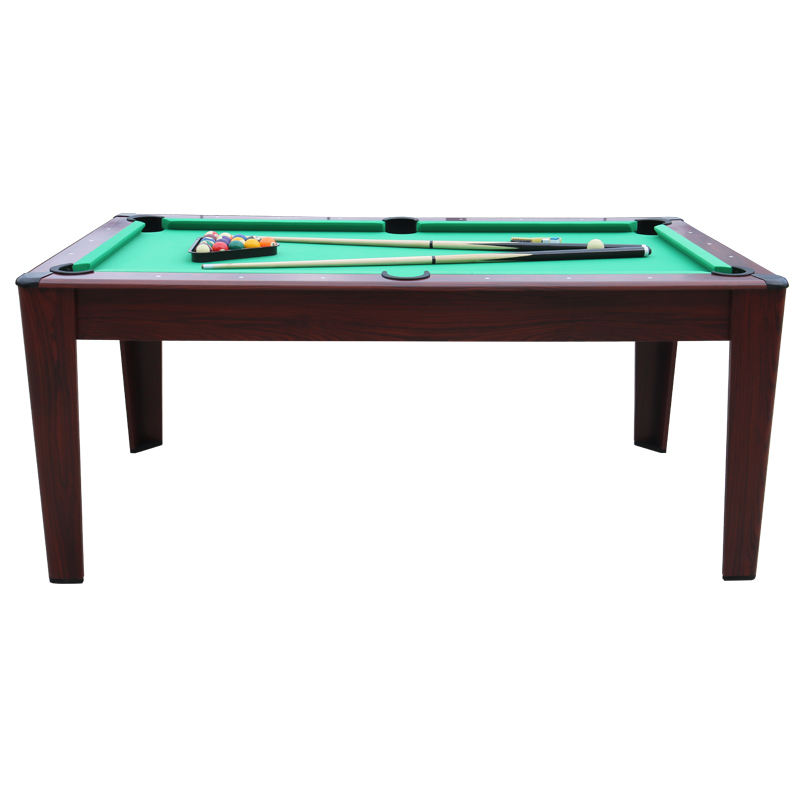 Minimalist 6ft Indoor Snooker Pool Table with MDF Cushion & PVC Pocket