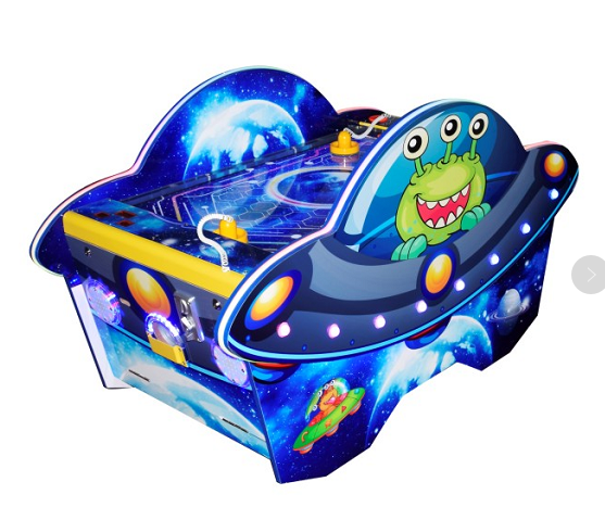 Coin-Operated Arcade Air Hockey Game Machine | Metal Construction | 1-Year Warranty
