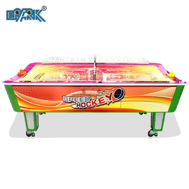 Curved-Rail Coin-Operated Air Hockey Table | Commercial Arcade Game
